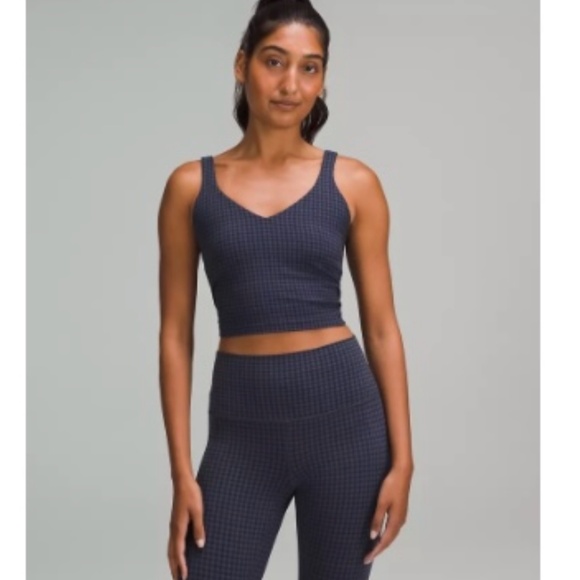 Lululemon Align Workout Set in Houndstooth Blue - Picture 5 of 7